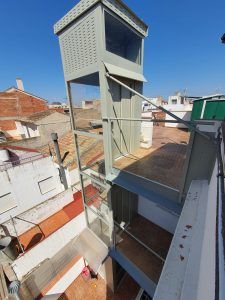 Ascensor con estructura autoportante - Los Dolores Murcia