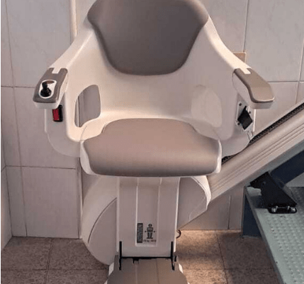 silla salva esccaleras recta modelo homeglide